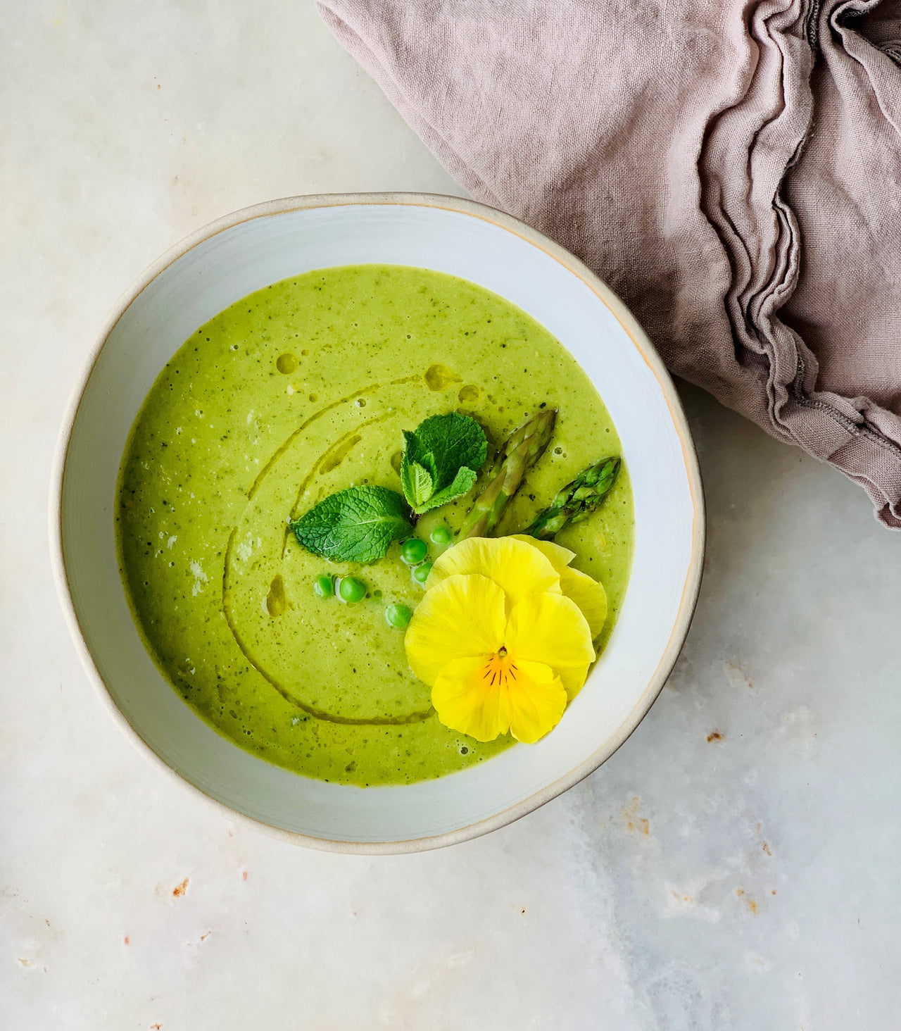 Spring veggie soup Spring veggie soup