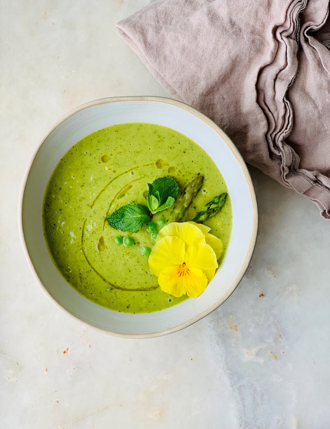 Spring veggie soup Spring veggie soup