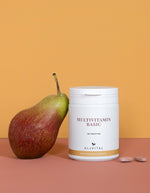 Allvital Multivitamin Basic vegan. Multivitamin preparation for cell protection with vitamins, minerals, trace elements, amino acids and antioxidants.