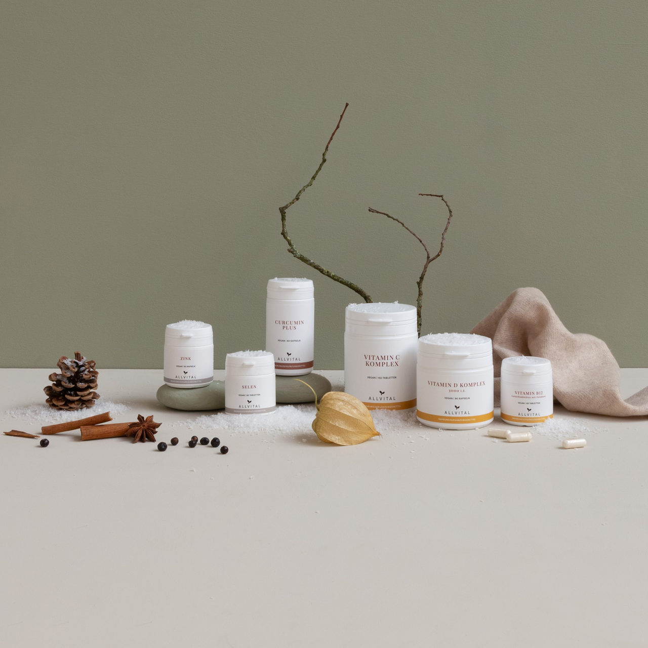 Essential vitamins & powerful herbs