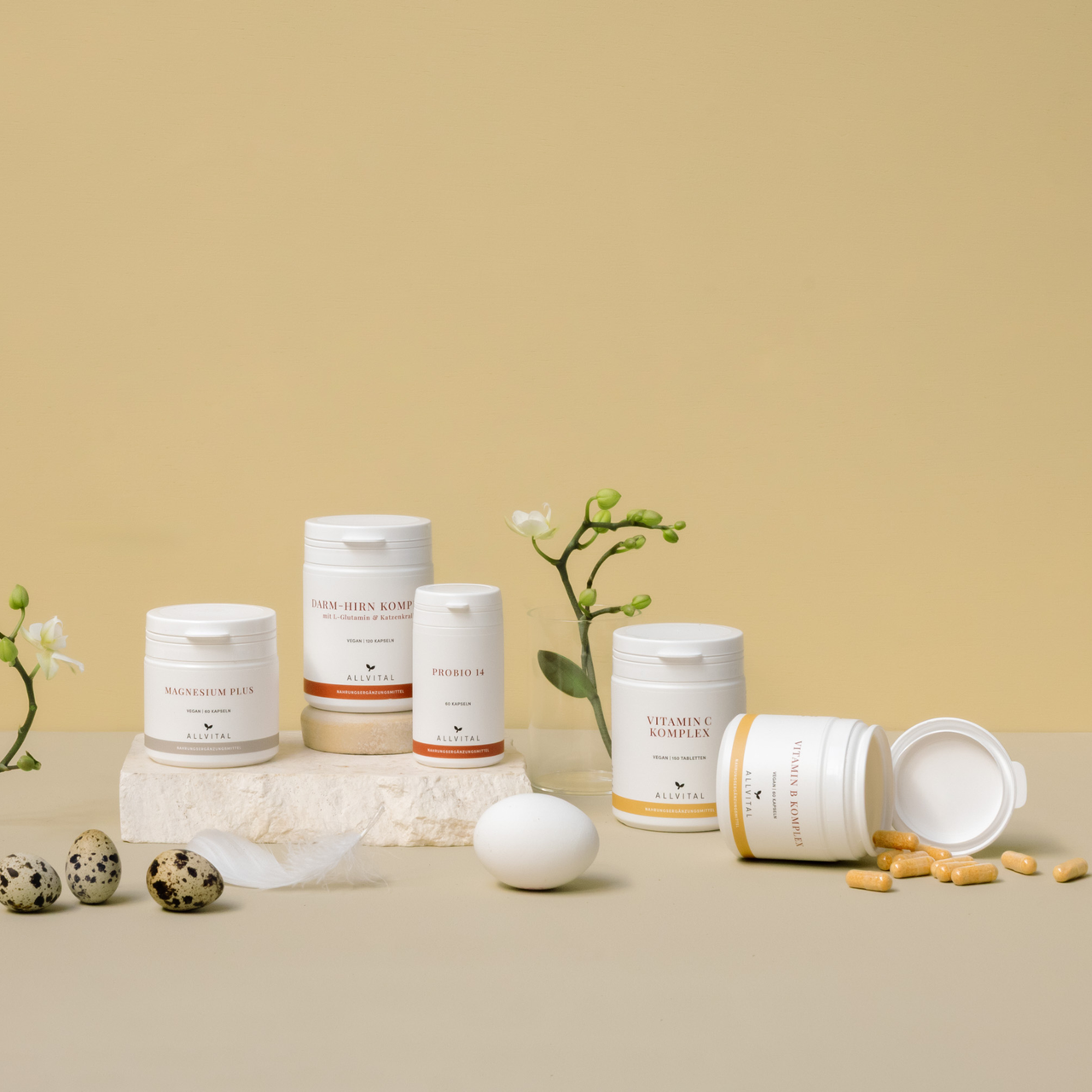 Essential vitamins & powerful herbs