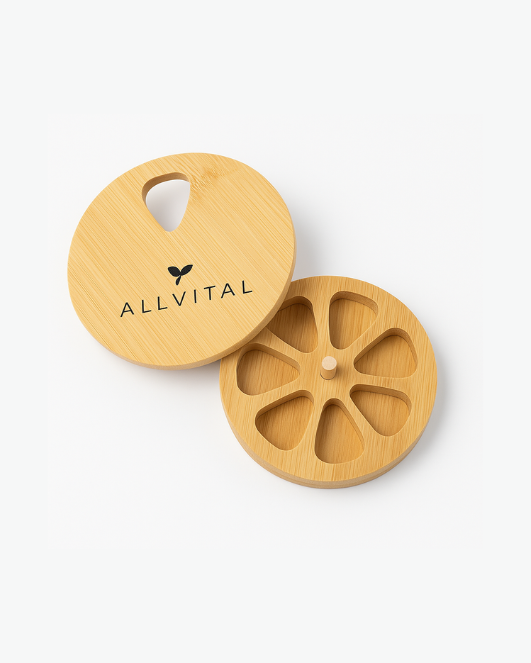 Bamboo Pillbox